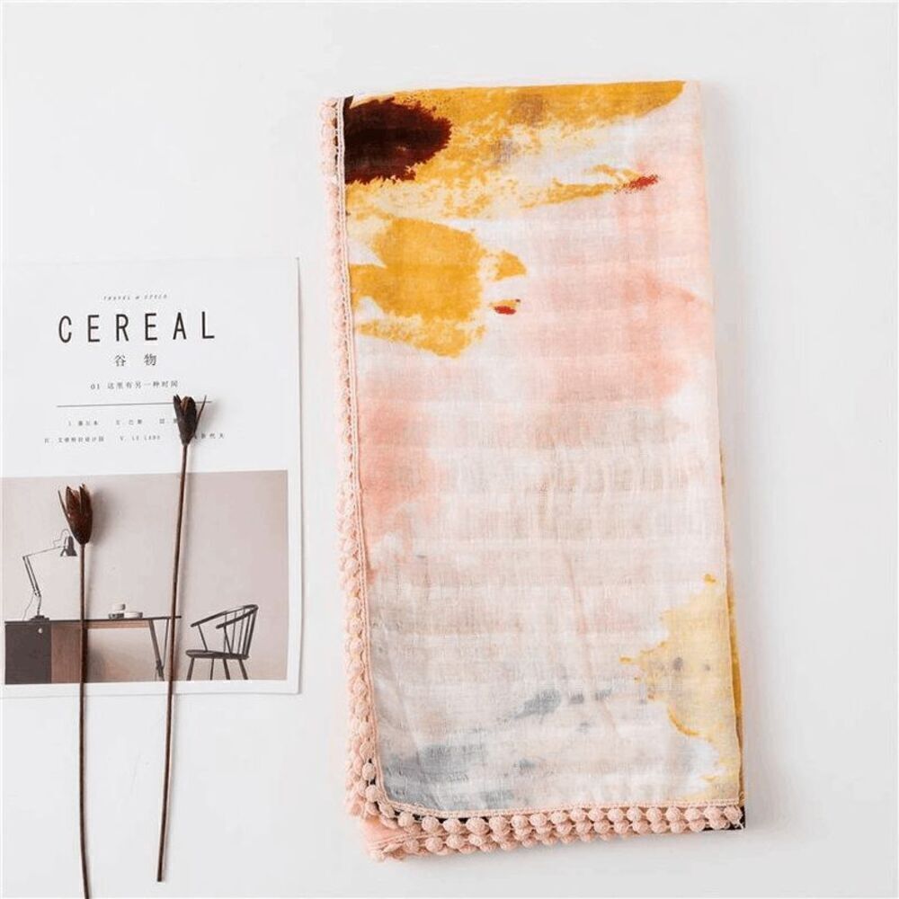 Ladies Multi Color Scarf - Picture 4 of 6